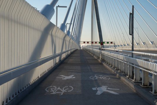 Photo by the Gordie Howe International Bridge